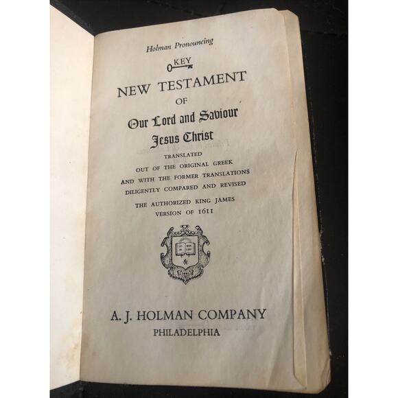 Vintage Holman New Testament from Pocket Testament League, Philadelphia, PA - Picture 2 of 3
